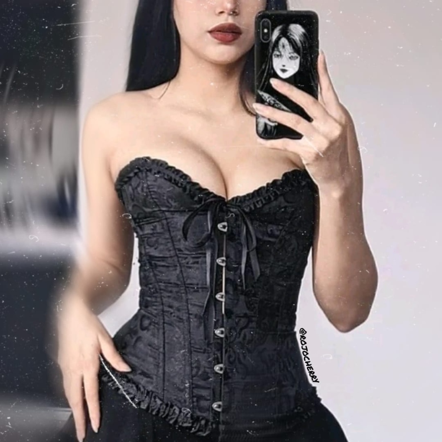 Corset Narcisa -  Negro